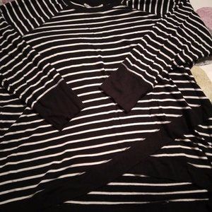 Black and White Light Sweater